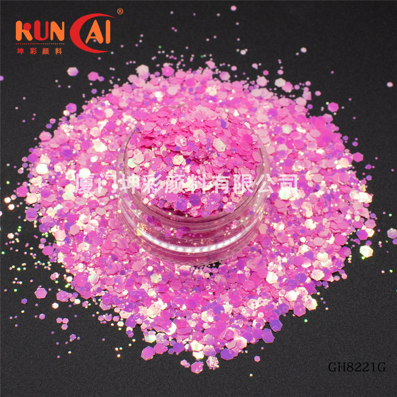 GH8221G  金彩梅紅